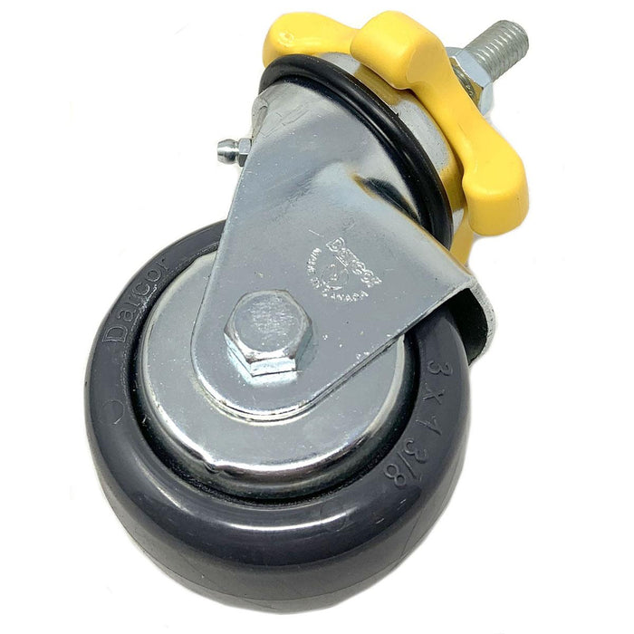 Wheel Swivel Caster Complete M12, 6 X 1.75, Fits Tennant 1205850