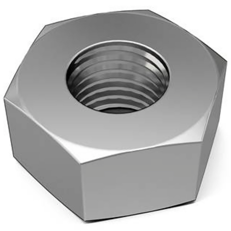 Nut Hex, M6-1.0, Stainless Steel