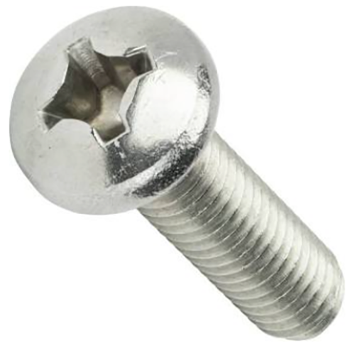Hardware Screw, .3125In X .625In, Pan Head, Stainless Steel