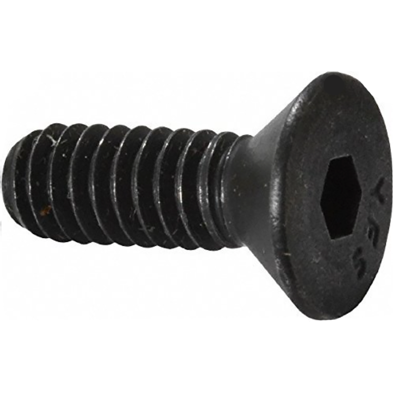 Hardware .3125In, 18 X 1.25In Astm F835 Hex Drive Black Oxide Finish Alloy Flat Socket Cap Screw