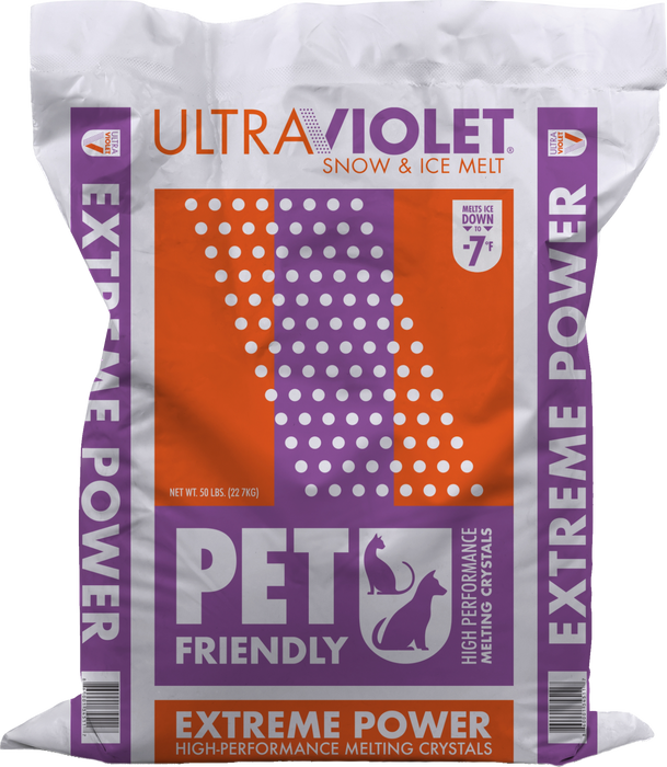 Ultraviolet Ice Melt Extreme- Melts Ice Down To -7 Per Pallet Orders Only