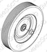 Nilfisk Advance 56330051 Wheel