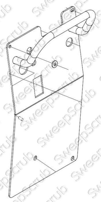 Nilfisk Advance 56265411 Panel Weldment