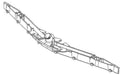Tennant 897113 Squeegee Body