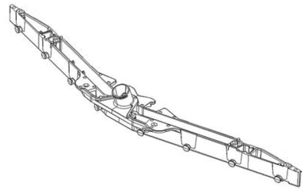 Tennant 897113 Squeegee Body