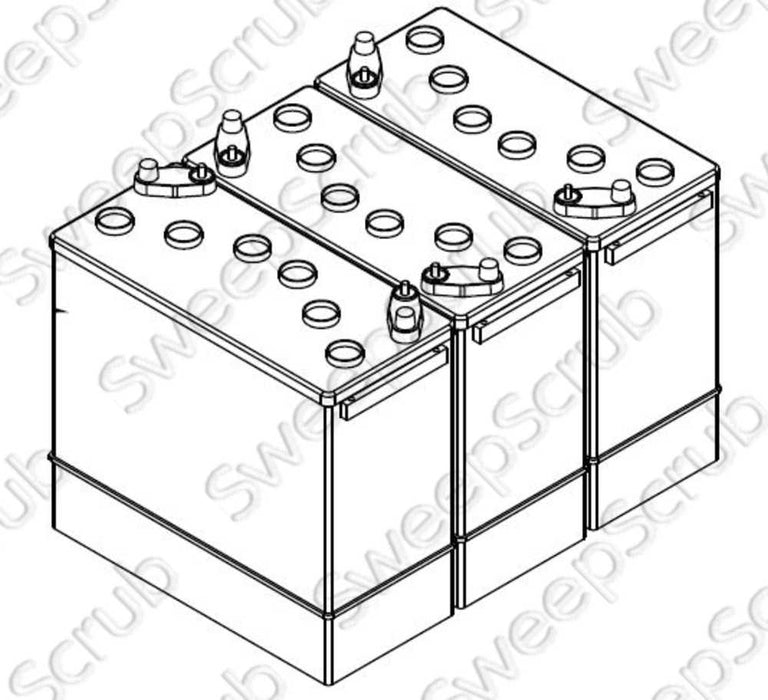 Nilfisk Advance 871334 Battery