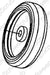 Nilfisk Advance 61436B Wheel