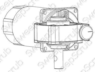 Nilfisk Advance 1466668000 Brush Motor