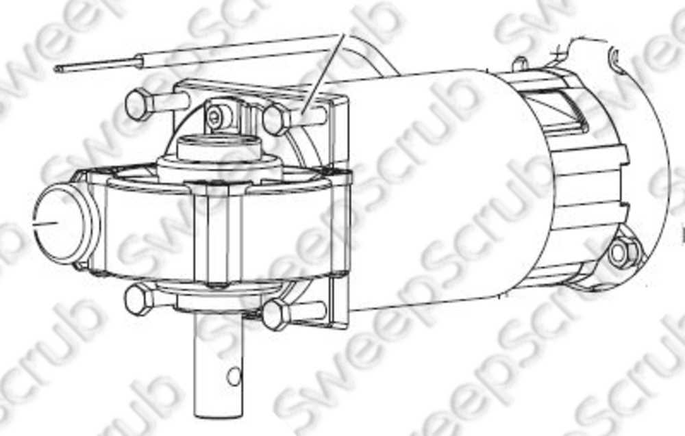 Nilfisk Advance 1466674000 Brush Motor