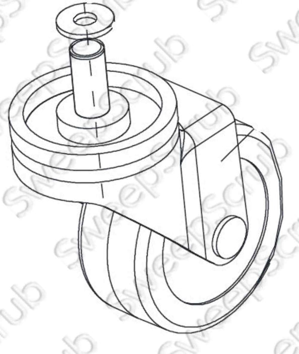 Nilfisk Advance VS13757 Caster Kit