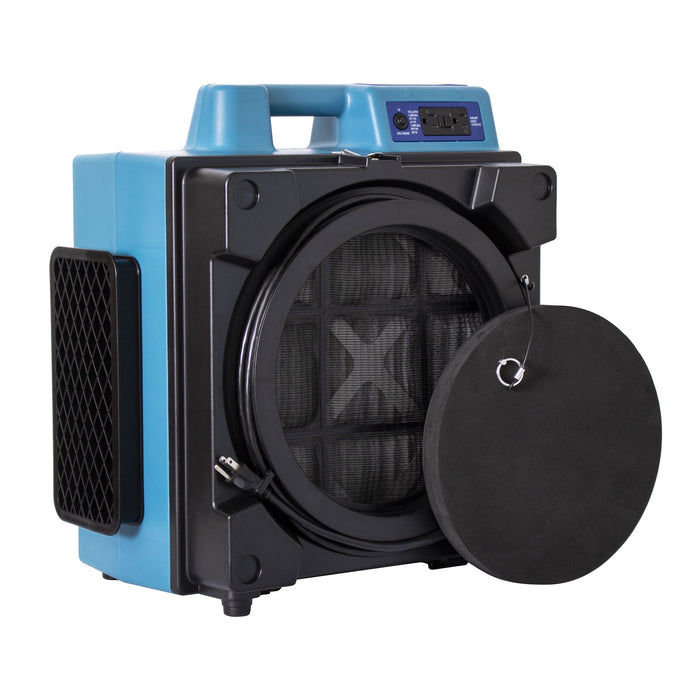 XPOWER X-4700A, Air Scrubber, HEPA, 750 CFM, 2/3 HP, Stackable, Daisy Chain (GFCI), 33.1lbs, 3-Stage, 4.5AMPs