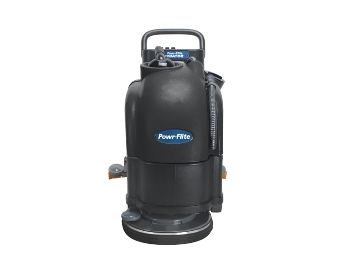 Powr-Flite Predator, Floor Scrubber, 20", 11 Gallon, Battery, Pad Assist, Disk