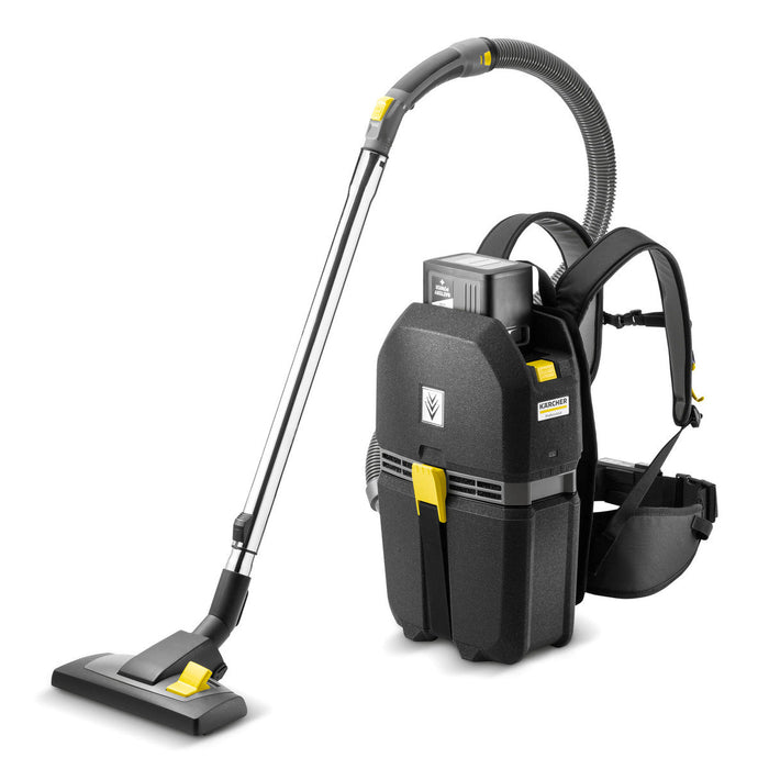 Karcher BVL 5/1 BP, Backpack Vacuum, 5QT, Cordless, With Tools, 9.9lbs