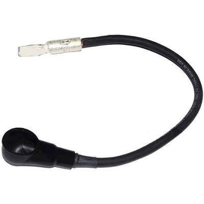 Battery Cable Eyelet To 1/0 Contact, Black 4Ga 15In