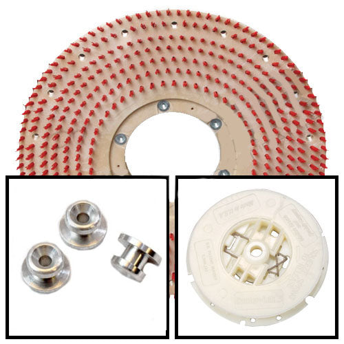 Pad-Lok 15" Pad Driver .5" Trim, Plastic, Includes L-800T3 Lugs And Center-Lok 3 Pad Holder