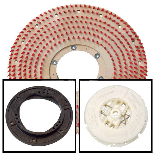 Complete Assembly 16In Pad-Lok Pad Driver, .5In Trim, Plastic (Contains Gbr0Np9200, Gbr16Dpal, Gbrphcl3S)