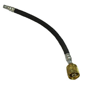 Propane Hose, 16In With .25In Mpt Fitting And Female Coupling
