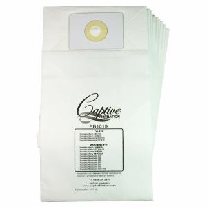 Captive Filtration Replacement Vacuum Bags, Fits Henry/James 200, 225, 235, 250, 252 & 260, Nacecare 604100 (10 Pack)