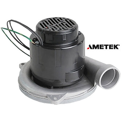 Ametek 122238-08 Vacuum Motor Tangential Discharge, 36 Volt, 2 Stage, 6.6In