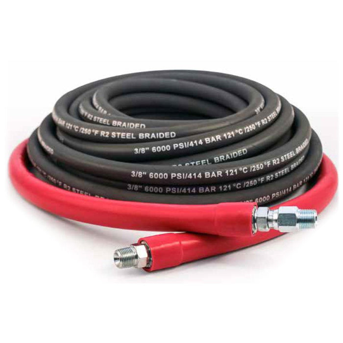 Legacy, Hose, Grey, 3/8" X 50', 2 Wire, Up to 6000PSI, 9.117-691.0