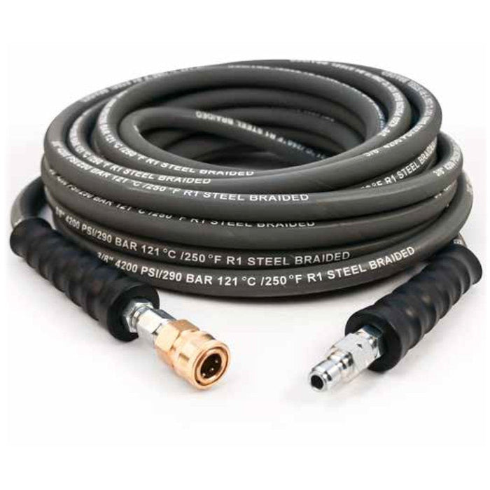 Legacy, Hose, Grey, 3/8" X 50', 1 Wire, Up to 4200PSI, 9.115-117.0