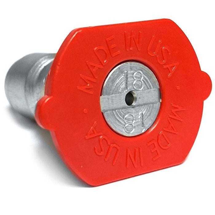 Legacy, Nozzle, Qc, 1/4", #4.0 X 0, Red, 8.708-531.0