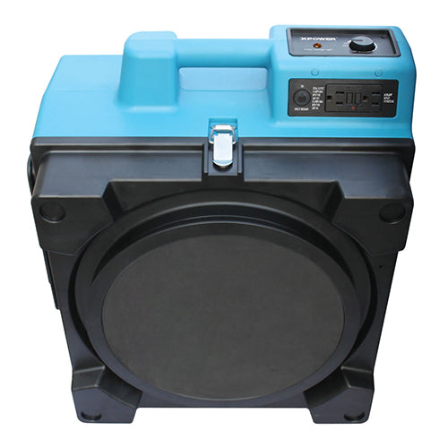 XPOWER X-3400A, Air Scrubber, HEPA, 600 CFM, 1.5HP, Stackable, Daisy Chain (GFCI), 28.8lbs, 3-Stage, 2.8AMPs