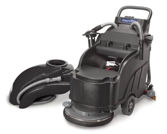 Powr-Flite Predator, Floor Scrubber, 17", 11 Gallon, Battery, Pad Assist, Disk