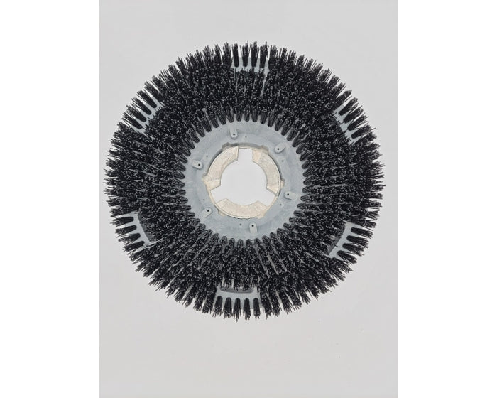 Universal Brush, Floor Buffer, 13", Heavy Grit, 80 Grit, Black, NP9200 Clutch Plate, PFHG13