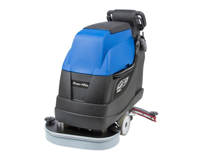 Powr-Flite Phantom, Floor Scrubber, 24", 16 Gallon, Battery, Self Propel, Disk