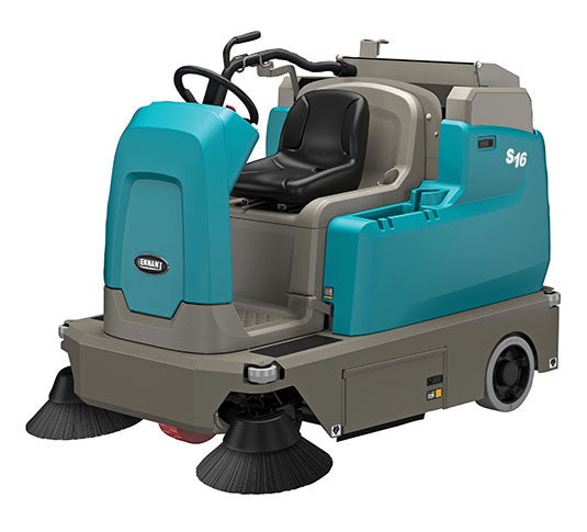 Tennant S16 | 46" Ride-On Floor Sweeper, Battery