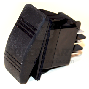 Switch Rocker, 15A 125Vac, Six Terminal