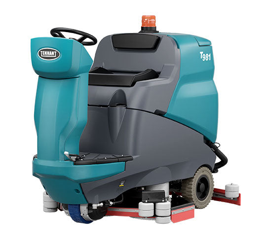 Tennant T981, Floor Scrubber, 36", 33 Gallon, Disk, Battery, Ride On