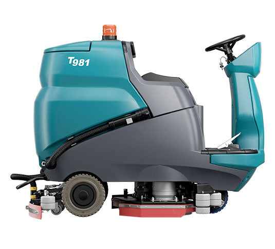 Tennant T981, Floor Scrubber, 36", 33 Gallon, Disk, Battery, Ride On