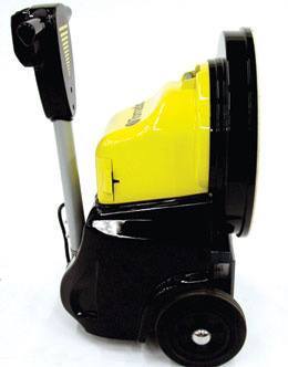 Tornado® Glazer 17, Floor Burnisher, 17", 1500 RPMs, Battery, Dust Control, Forward and Reverse