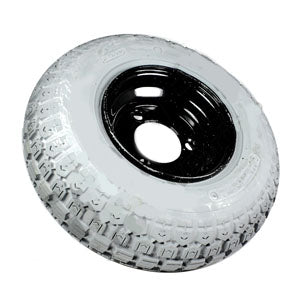 Wheel Drive Wheel 410-6 Tire And Rim (Pneumatic, Black Rim)