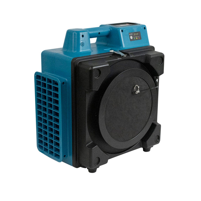 XPOWER X-2700, Air Scrubber, HEPA, 550 CFM, 1.5HP, Stackable, 23.7lbs, 3-Stage, 2.8AMPs, Built-in Air Quality Sensor