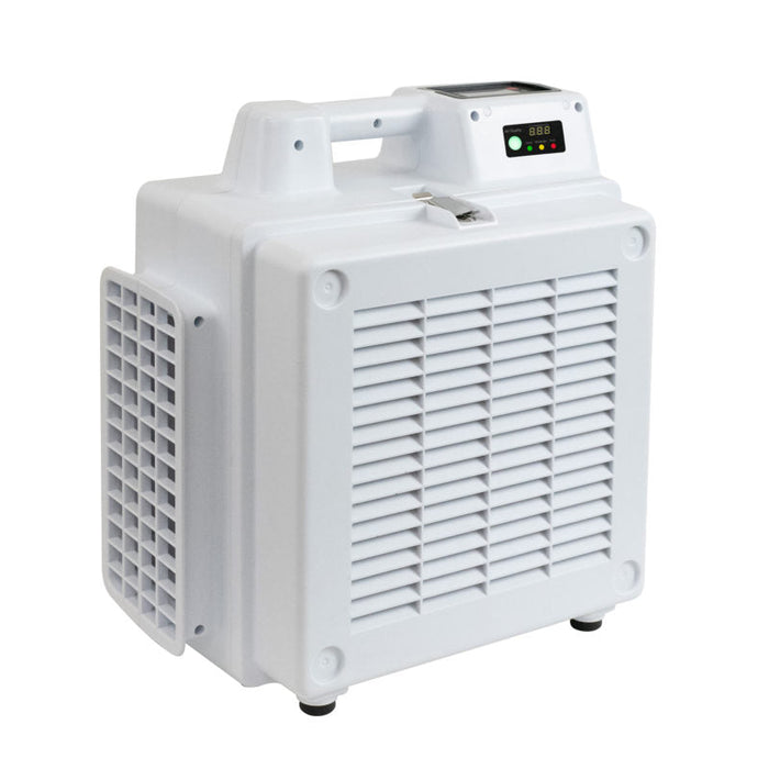 XPower 2800, Air Scrubber, HEPA, 550 CFM, 1.5HP, Stackable, 24.5lbs, 3-Stage, 2.8AMPs, Built-in Air Quality Sensor